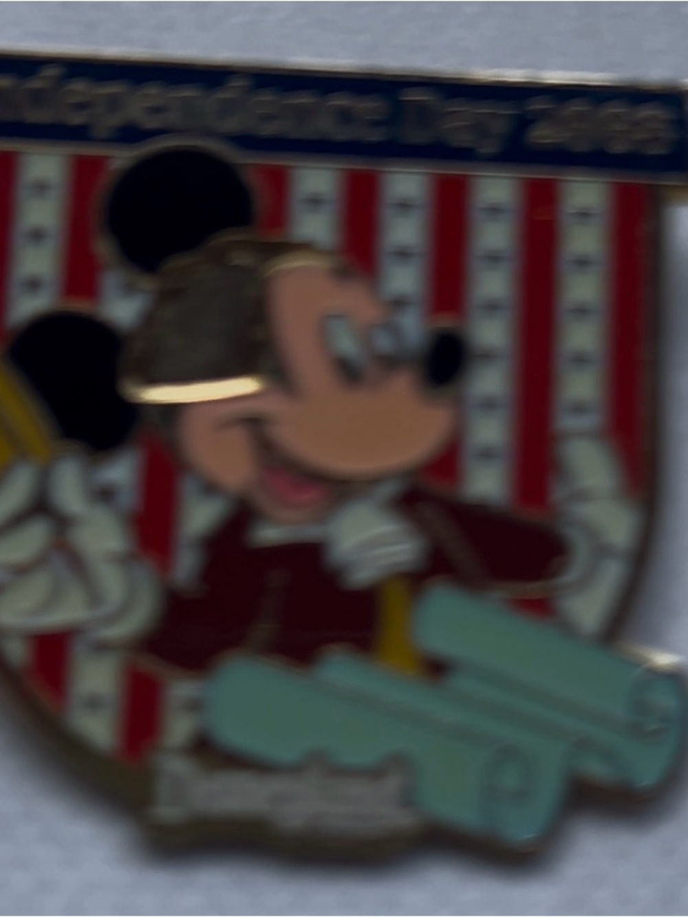 Disneyland 2008 Independence Day Pin